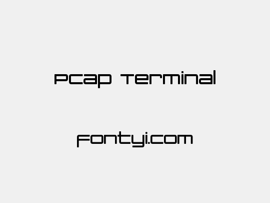 PCap Terminal