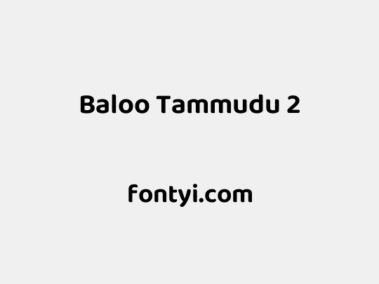 Baloo Tammudu 2