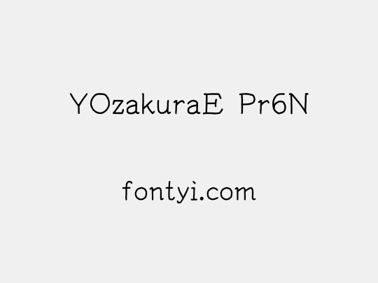 YOzakuraE Pr6N