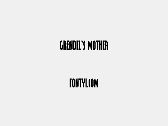 Grendel's Mother