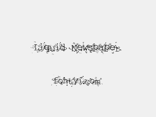 Liquid Newspaper