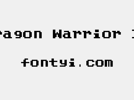 Dragon Warrior IV