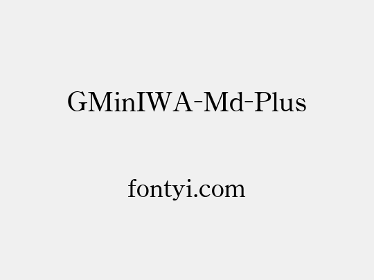 GMinIWA-Md-Plus