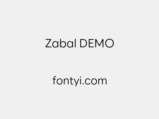 Zabal DEMO