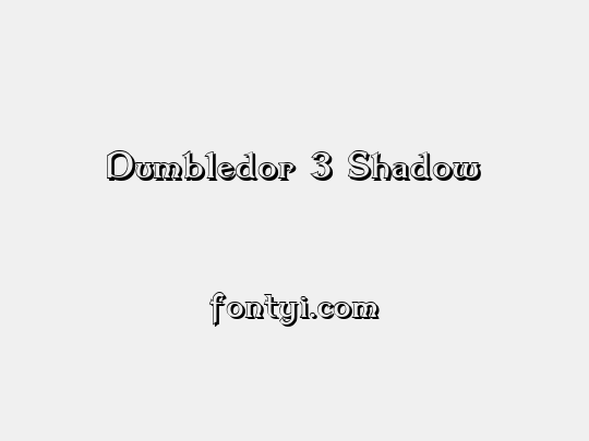 Dumbledor 3 Shadow