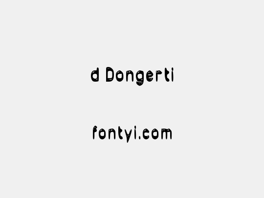 d Dongerti