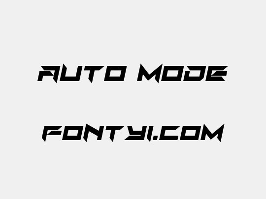Auto Mode