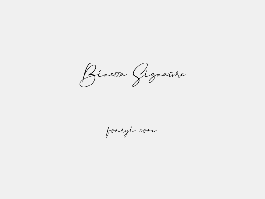 Binetta Signature