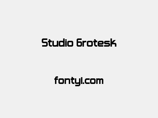 Studio Grotesk