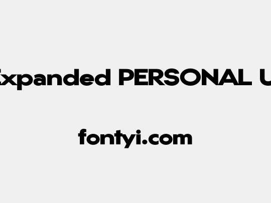 Gonzi Expanded PERSONAL USE Black