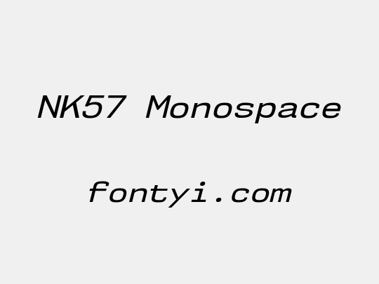 NK57 Monospace