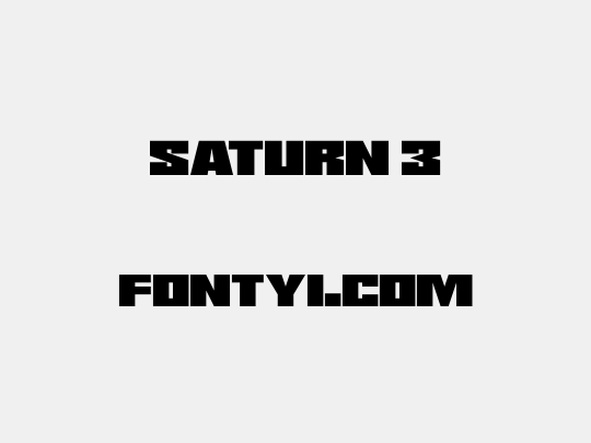 Saturn 3