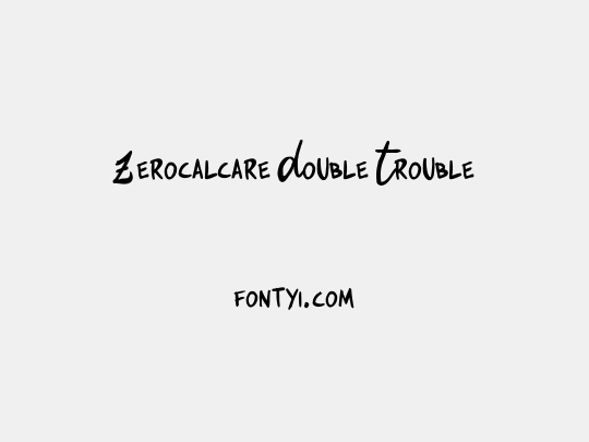 Zerocalcare Double Trouble