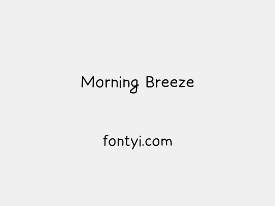 Morning Breeze