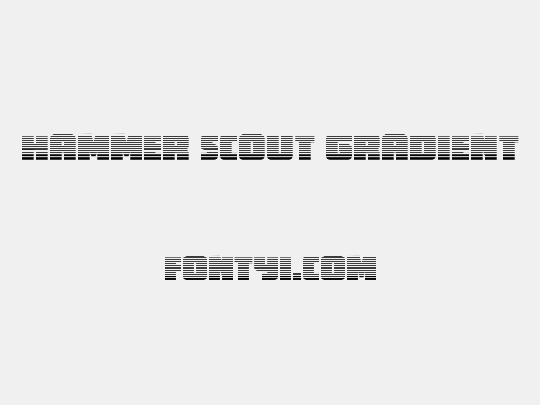 Hammer Scout Gradient
