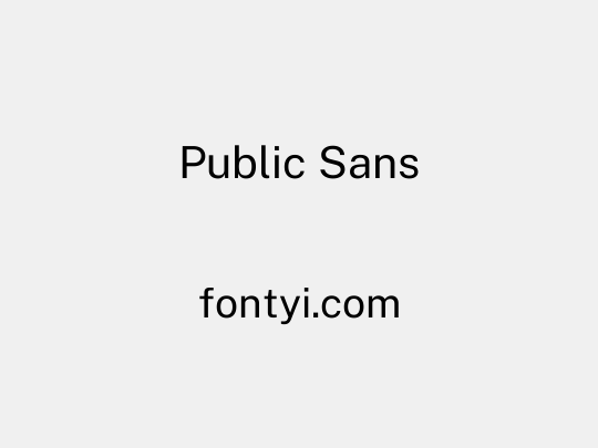 Public Sans