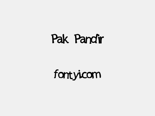 Pak Pandir