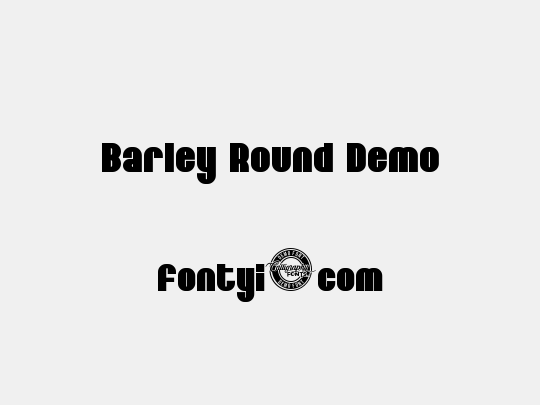 Barley Round Demo
