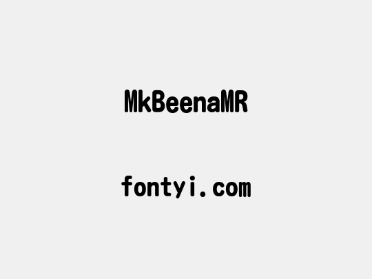 MkBeenaMR