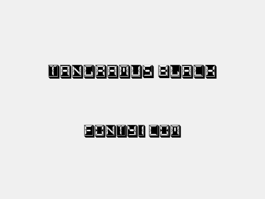 Tangramus Black