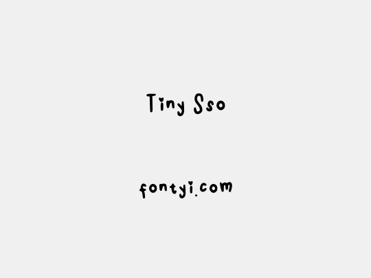 Tiny Sso