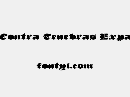 Lux Contra Tenebras Expanded