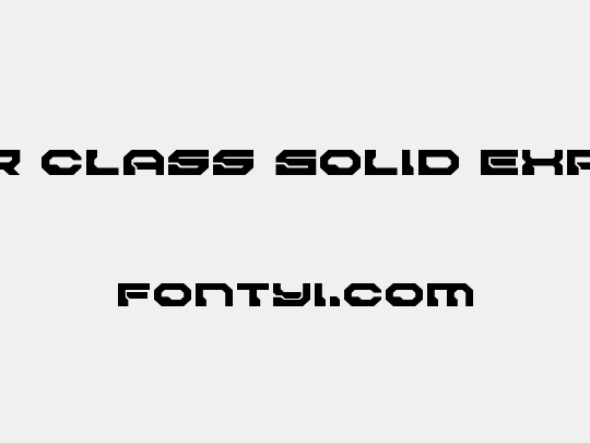 Pulsar Class Solid Expanded