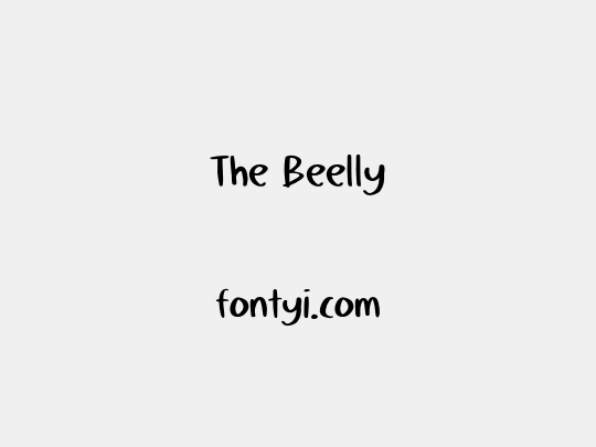The Beelly