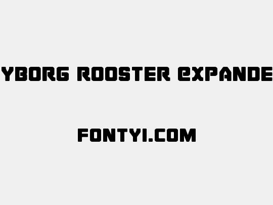Cyborg Rooster Expanded