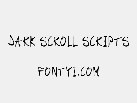 Dark Scroll Scripts