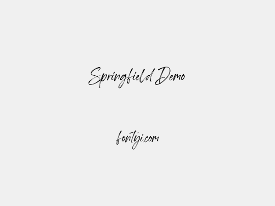 Springfield Demo