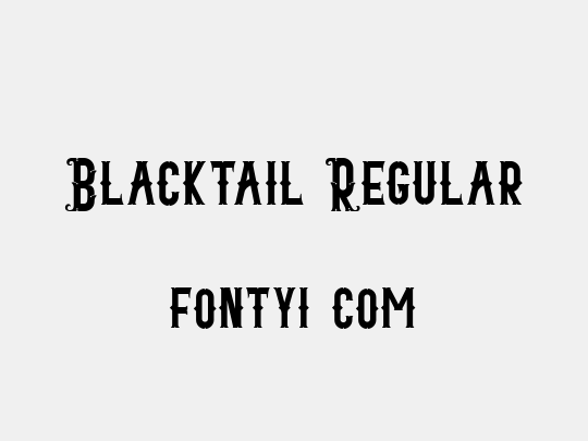 Blacktail Regular