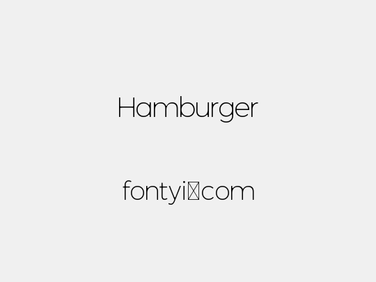 Hamburger