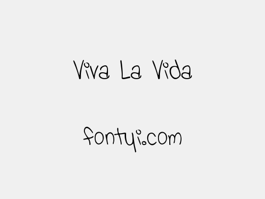 Viva La Vida