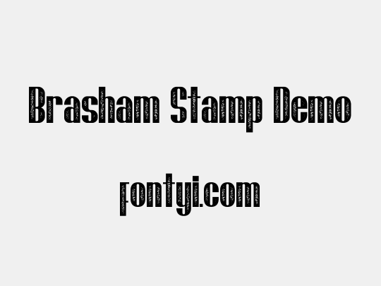 Brasham Stamp Demo