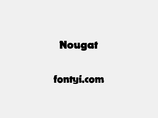 Nougat