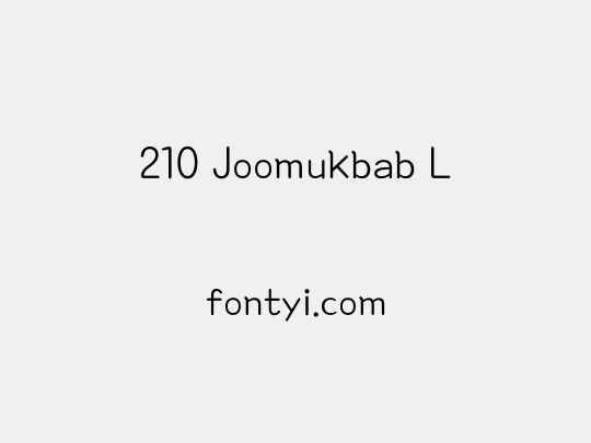 210 Joomukbab L