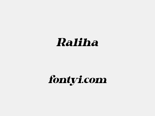 Raliha