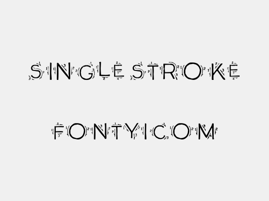 Single Stroke