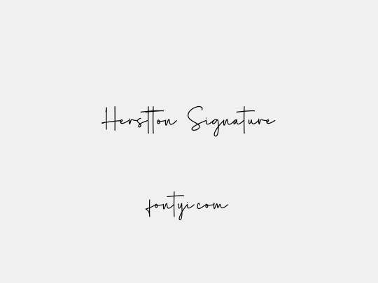 Herstton Signature