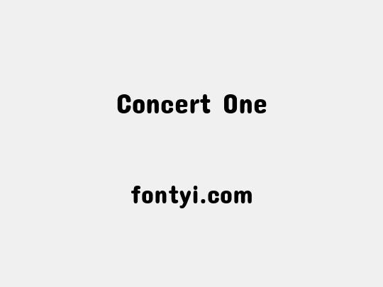 Concert One