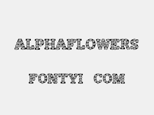 AlphaFlowers