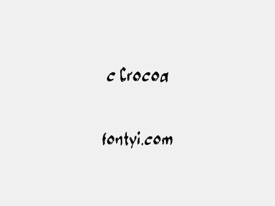 c Crocoa