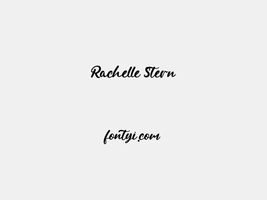 Rachelle Stern