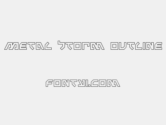 Metal Storm Outline
