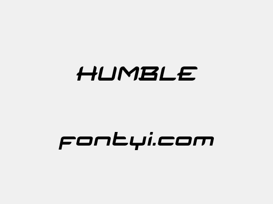 HUMBLE