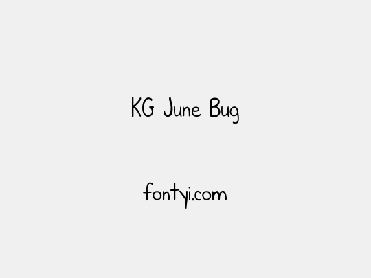 KG June Bug