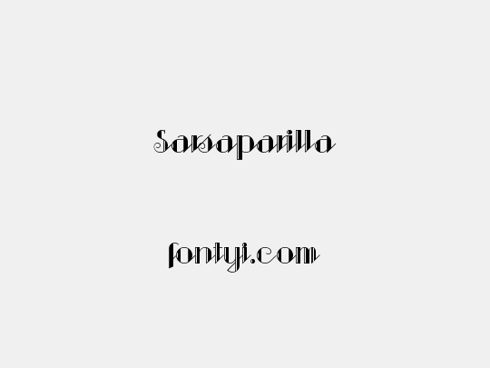 Sarsaparilla