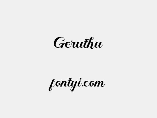 Geruthu