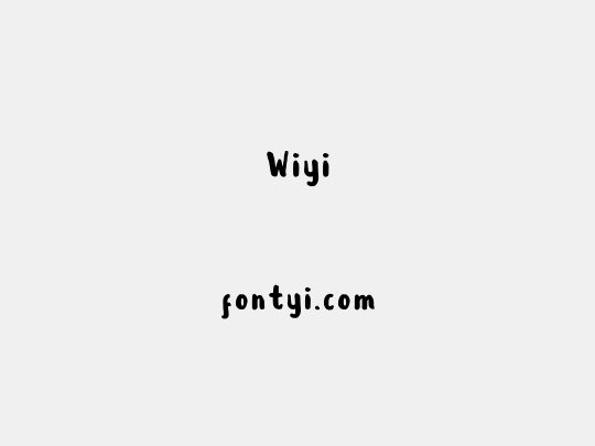 Wiyi